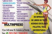 IMPRESIÓN LIBROS Y AGENDAS en Guatemala City