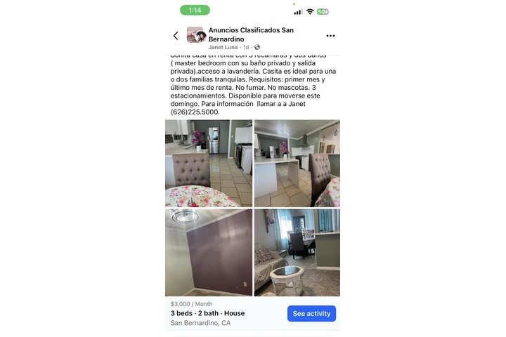 $1200 : One bed apartment for rent image 3
