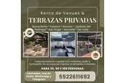 Hermosas Terrazas para fiestas en Mexico DF