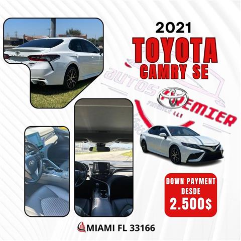 $19500 : Toyota Camry SE 2021 image 1