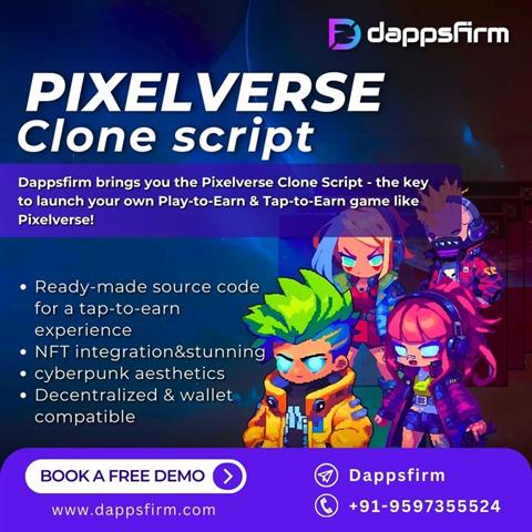 Pixelverse Clone Script image 1