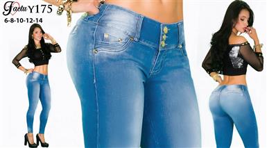 $12 : JEANS COLOMBIANOS FASHION $12 image 1