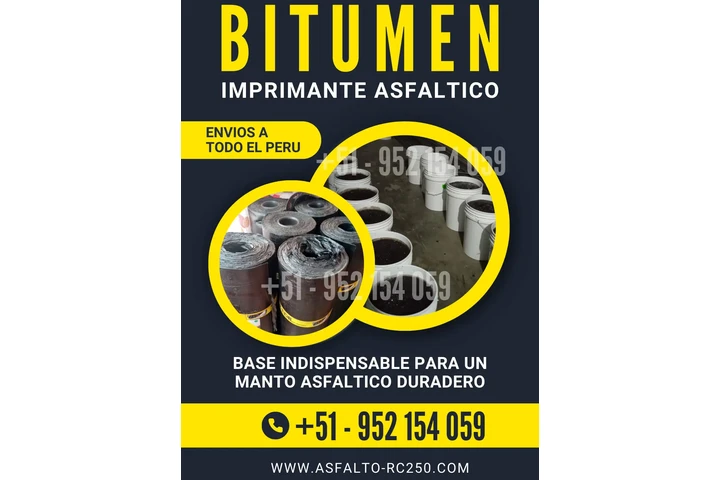 $1 : BITUMEN PARA MANTO ASFALTICO image 1