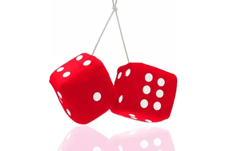 Custom Fuzzy Dice - PapaChina image 1