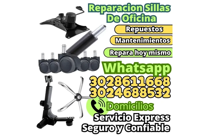 reparacion sillas de oficina image 1