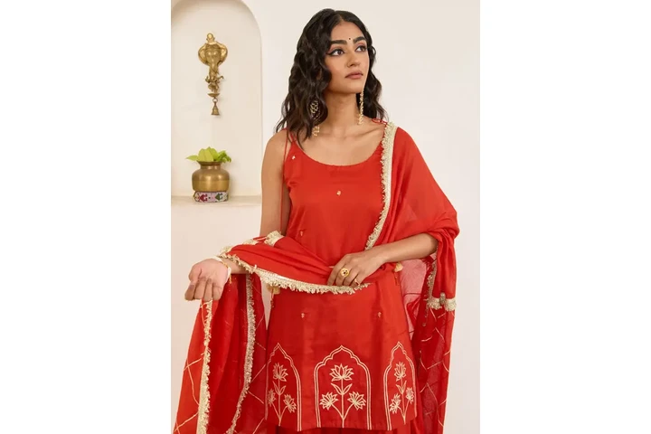 $100 : Farshi Salwar Suit for Women image 5