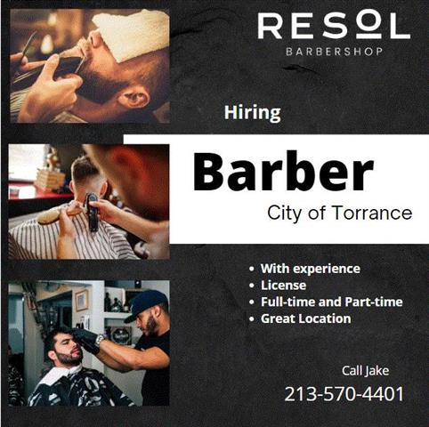 Hiring BARBER image 1