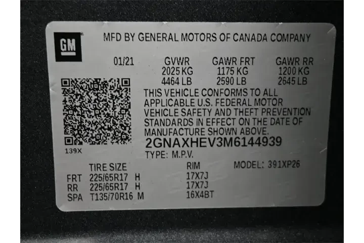 $17576 : Chevrolet Equinox 2021 LS 4d image 4