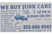 CASH POR SU CARRO PARA JUNK. en Los Angeles