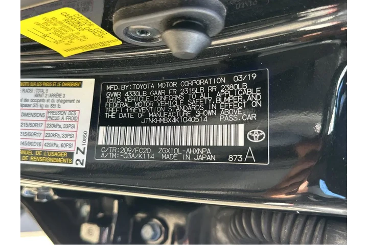 $17477 : 2019 C-HR LE image 1