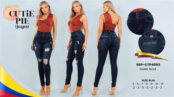 $18 : JEANS DE DAMAS COLOMBIANOS image 3