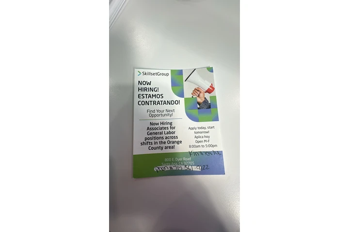 Trabajao disponible. image 1