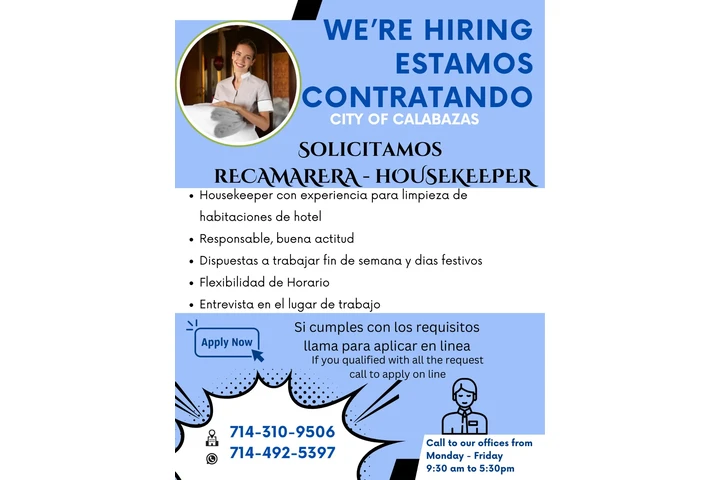 Se solicita recamarera Hotel image 1