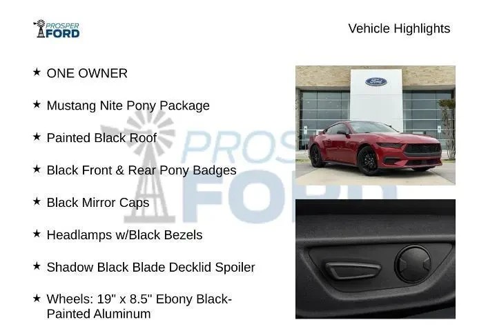 $29995 : Ford Mustang 2024 EcoBoost 2 image 5