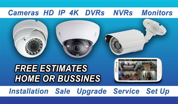 Camaras de Seguridad HD y 4K image 1