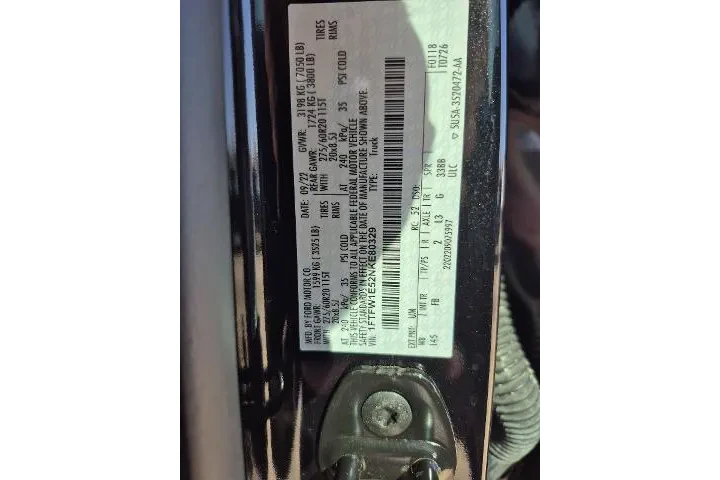 $38981 : Ford F-150 2022 4x4 King Ran image 5