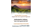 ABOGADO Y NOTARIO SALVADOREÑO en Indianapolis