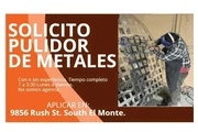 SOLICITO PULIDOR DE METALES en Los Angeles