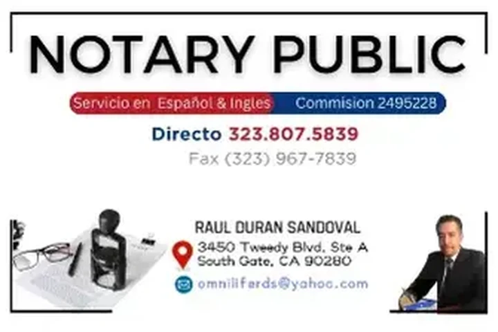 $77 : NOTARY PUBLIC & SEGUROS AUTO image 1