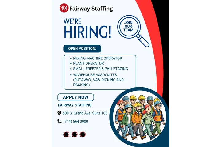 APPLY NOW IN SANTA ANA image 1