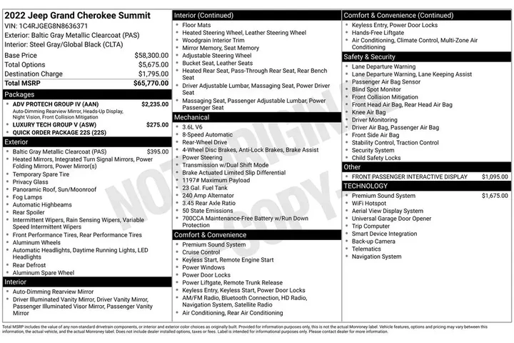 $30900 : Jeep Grand Cherokee 2022 4x2 image 7