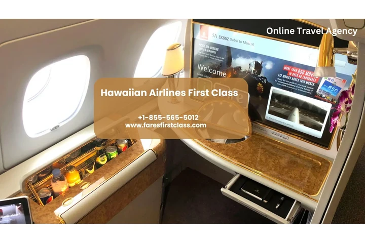 Hawaiian Airlines first class image 1