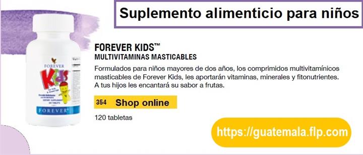 Vitaminas para niños – Forever image 3