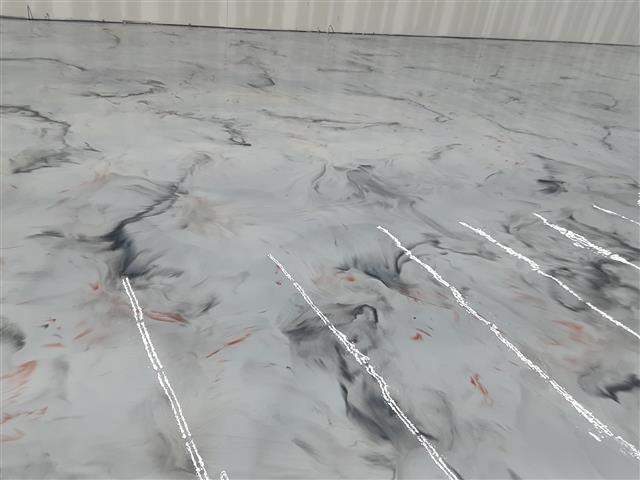 Epoxy floor metallic image 2