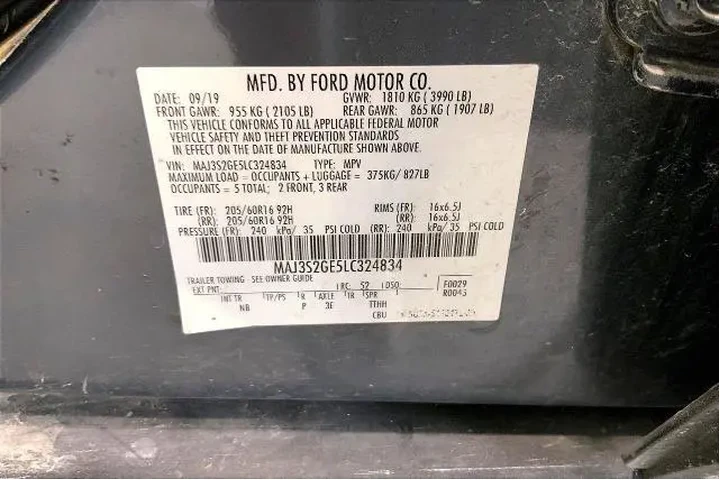 $16591 : Ford EcoSport 2020 SE 4dr Cr image 8