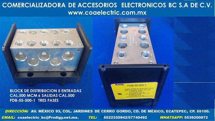 BLOCKS DE DISTRIBUCION image 1