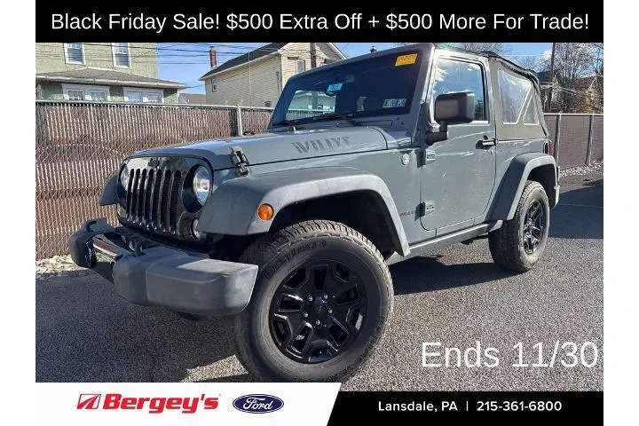 $15985 : Jeep Wrangler 2015 4x4 Sport image 1