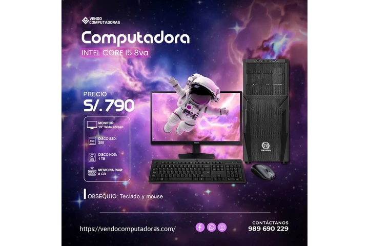 $790 : ⚡ Computadoras listas para tod image 1