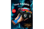 Jumper de monster truck en ren en Orange County