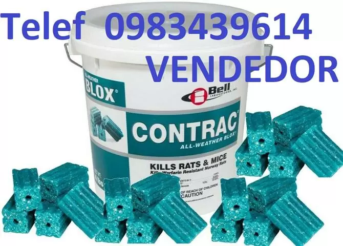 CEBO PARA RATAS Y FUMIGACIONES image 1