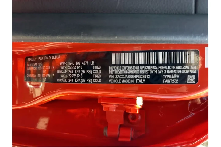 $11477 : 2017 Renegade Altitude image 1