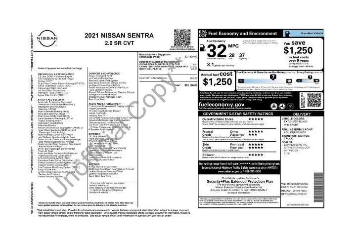 $18000 : Nissan Sentra 2021 SR 4dr Se image 3
