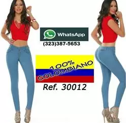 $10 : JEANS COLOMBIANOS MAYOREO $10 image 1