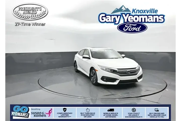 $18248 : Honda Civic 2018 EX-L 4dr Se image 1