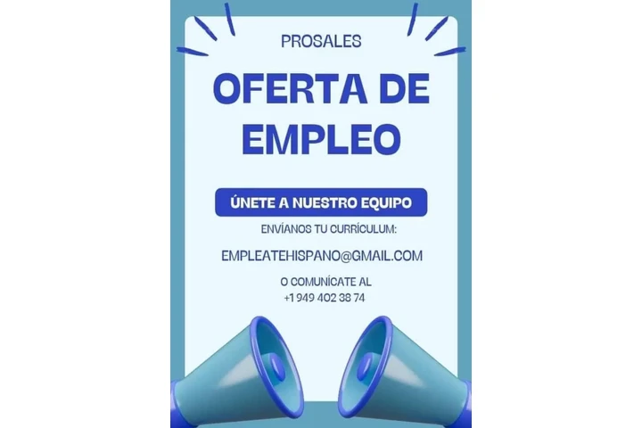 URGENTE VENDEDORES image 1