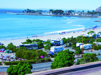 Una postal de Dana Point en el condado de Orange