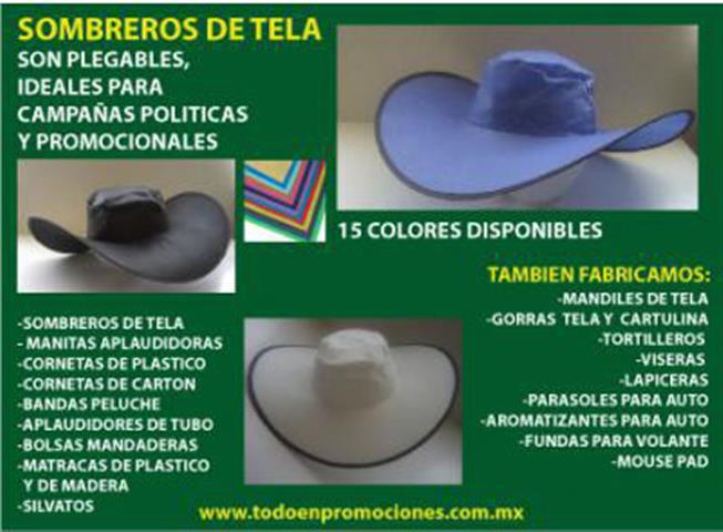 $1 : SOMBREROS PUBLICITARIOS image 4