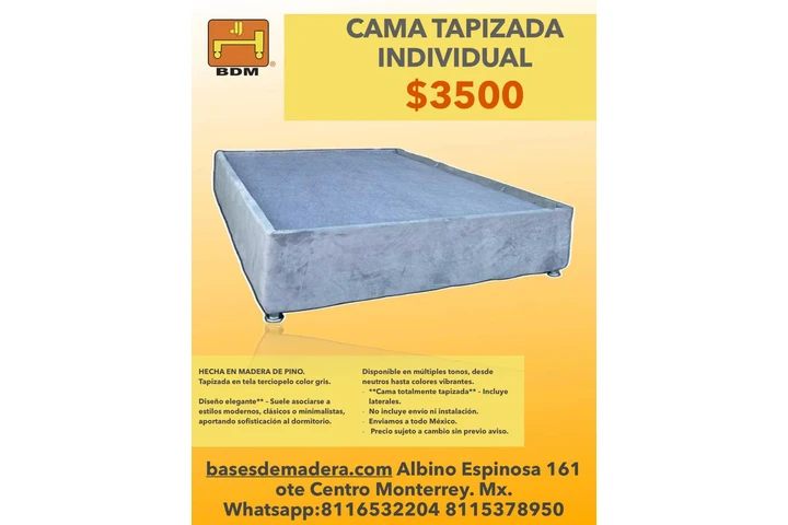 $6000 : CAMAS CANGURO EN MONTERREY image 2