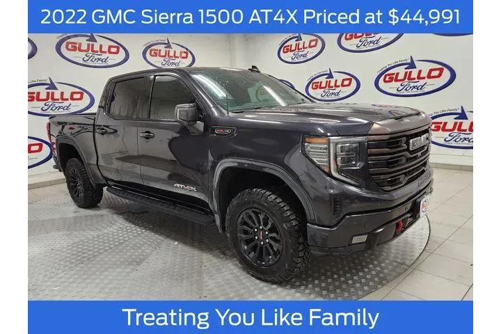 $39594 : GMC Sierra 1500 2022 4x4 AT4 image 1