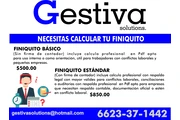 CALCULO DE FINIQUITOS en Hermosillo