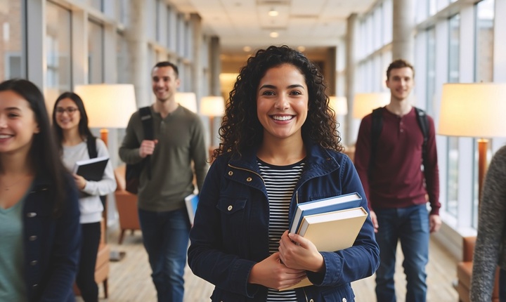 Estudiantes universitarios latinos