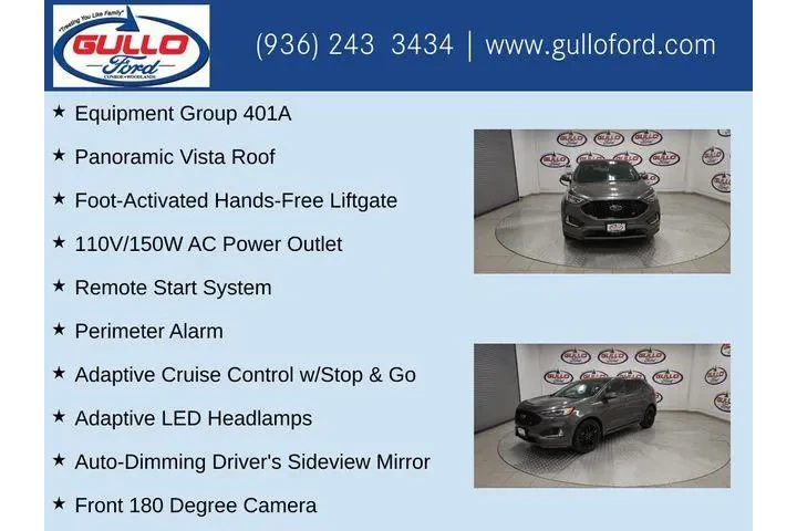 $15346 : Ford Edge 2019 AWD ST 4dr Cr image 10