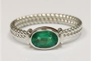$3357 : Buy AAAA 0.94cts Emerald  Ring thumbnail