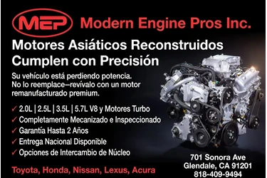 Especialistas en motores en Los Angeles
