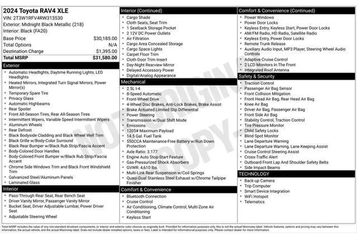 $24788 : Toyota RAV4 2024 XLE 4dr SUV image 10