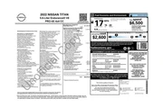 $39998 : Nissan Titan 2022 4x4 SV 4dr thumbnail